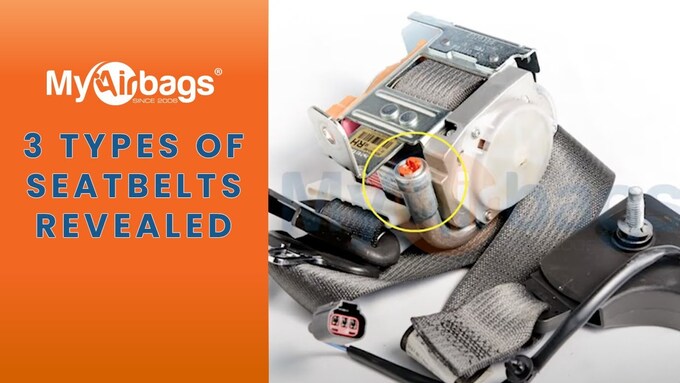 What are the 3 Different Types of Seatbelts?