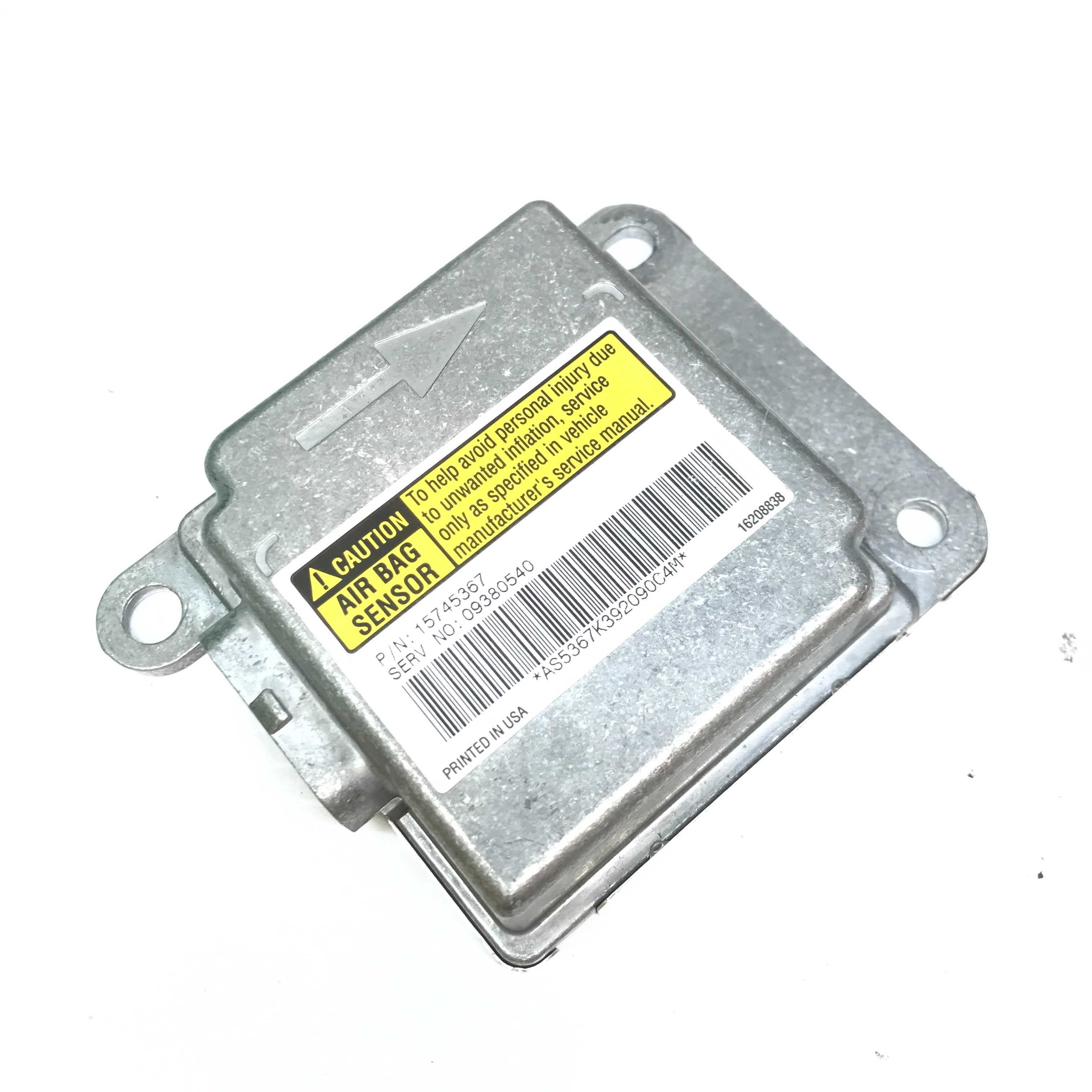 CHEVROLET S-10 SRS SDM DERM Sensing Diagnostic Module - Airbag Computer Control Module PART #15745367