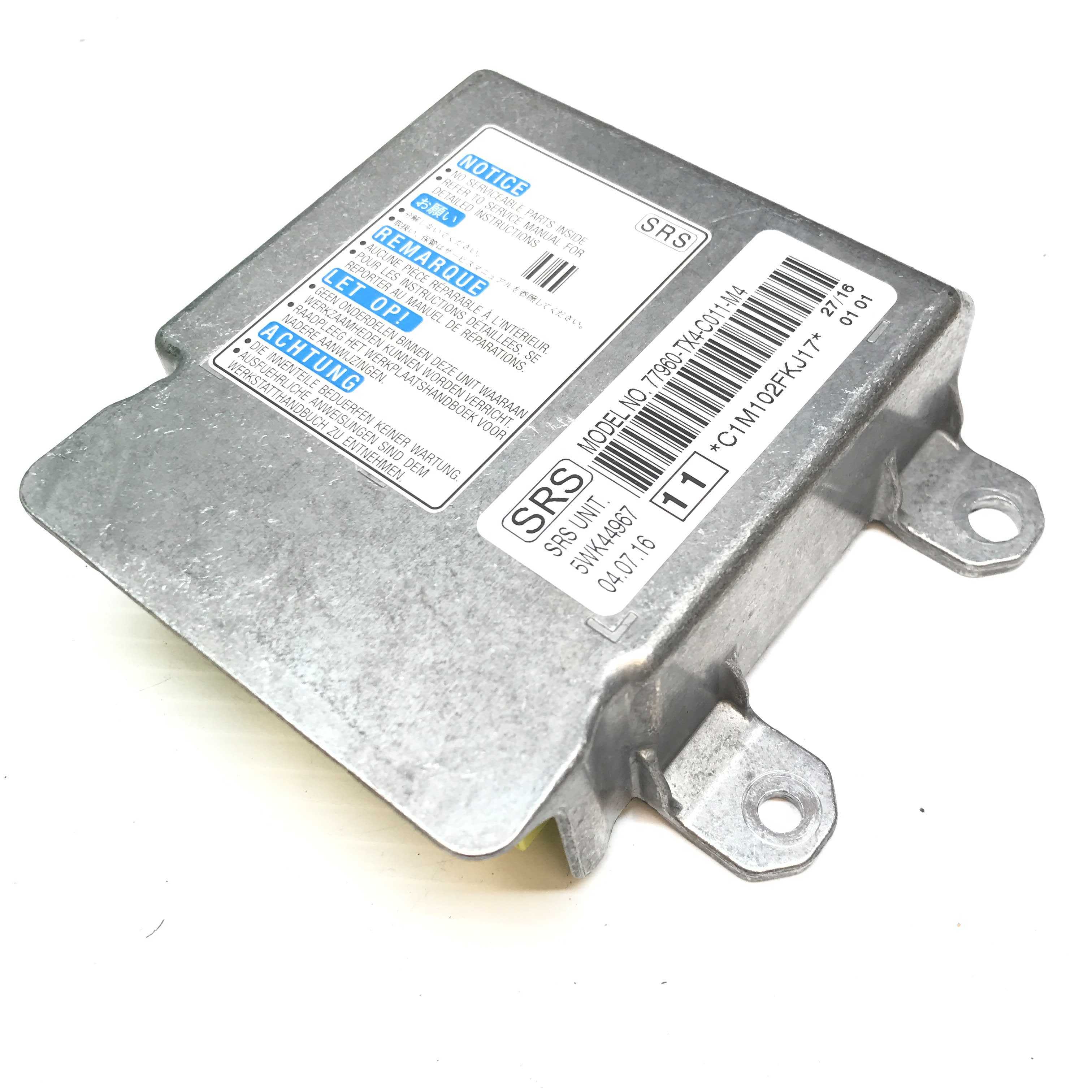 Acura Airbag Control Module Reset – 77960-TX4-C011-M4 Airbag Module ...