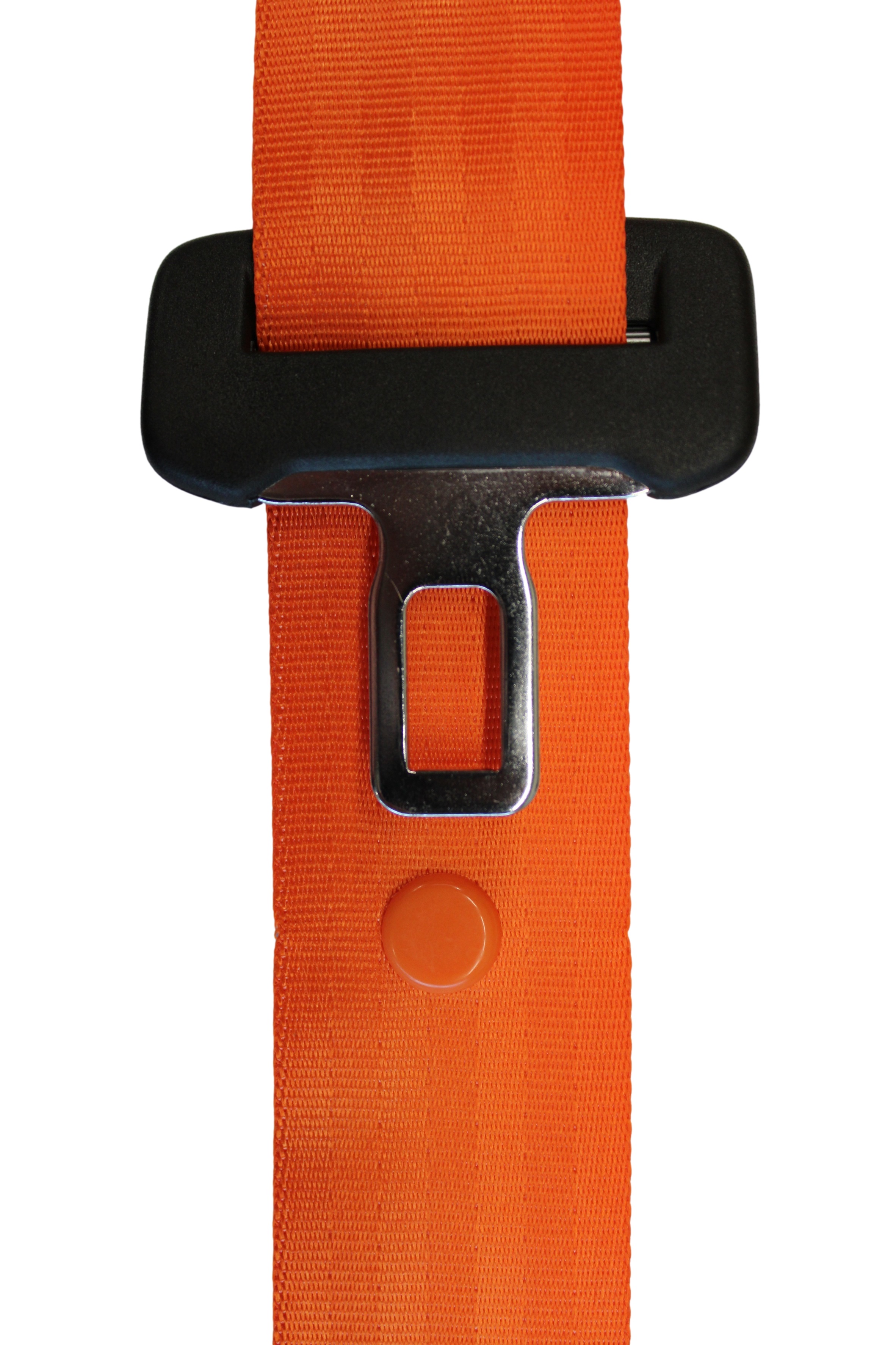 Orange Seat Belt Stop Button