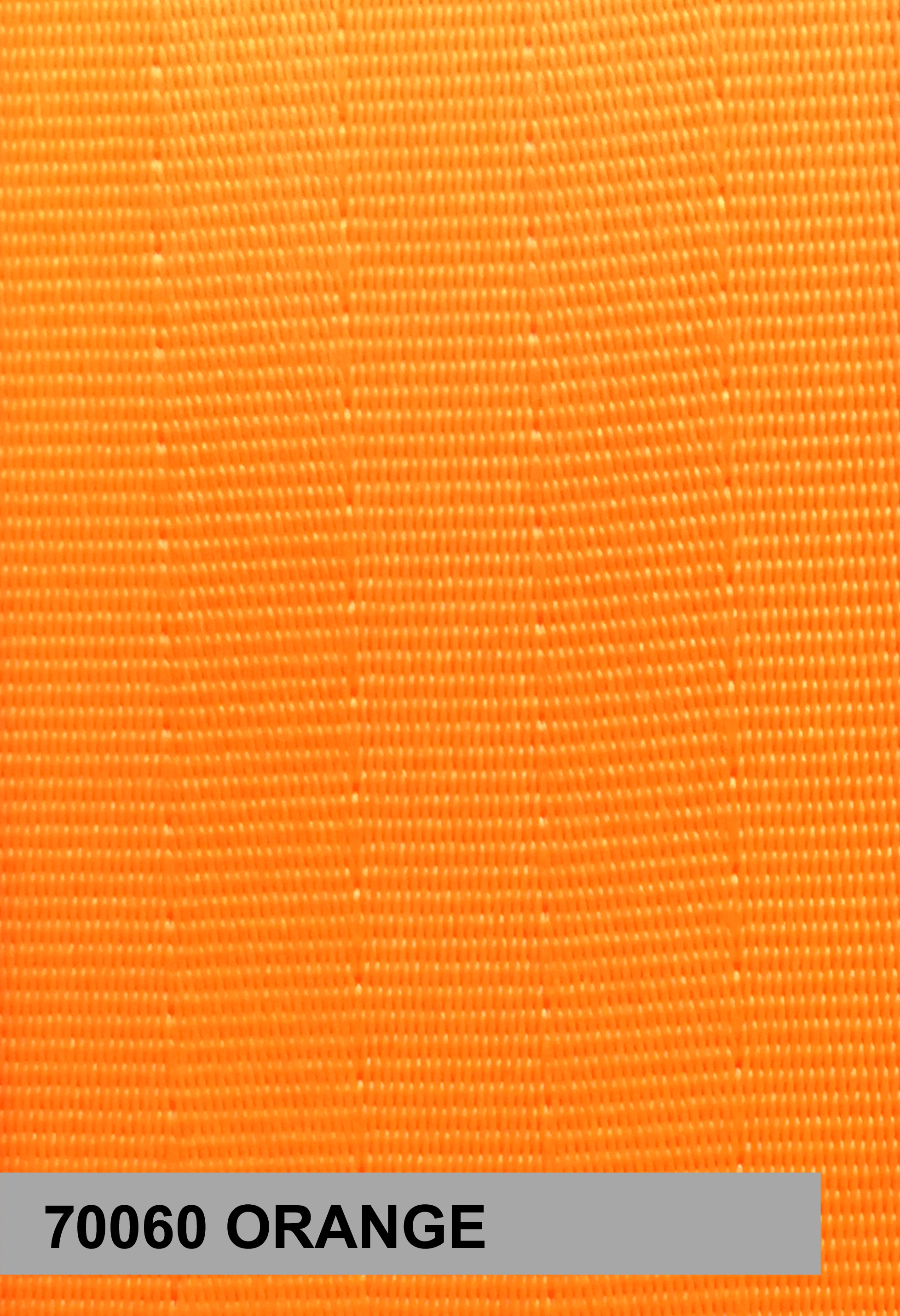 Orange - Custom Color Seat Belt Webbing Replacement - Color Code 70060