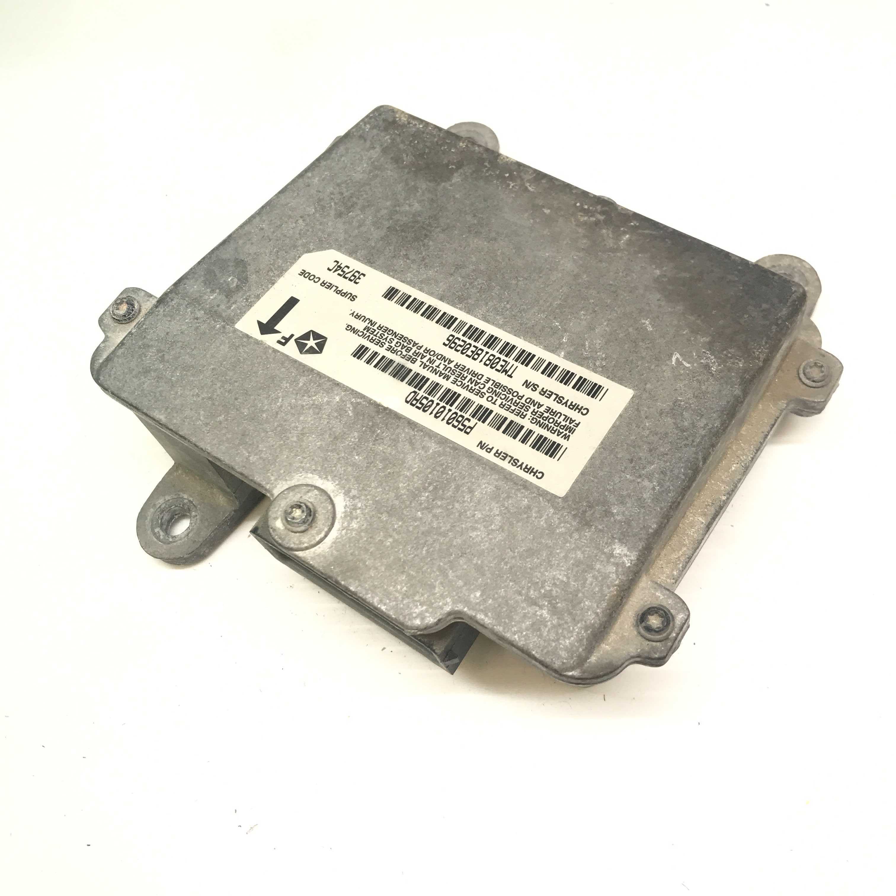 JEEP WRANGLER SRS Airbag Control Module PART P56010105AD Airbag