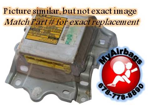 TOYOTA MR2  SRS Airbag Computer Diagnostic Control Module PART #8917017050