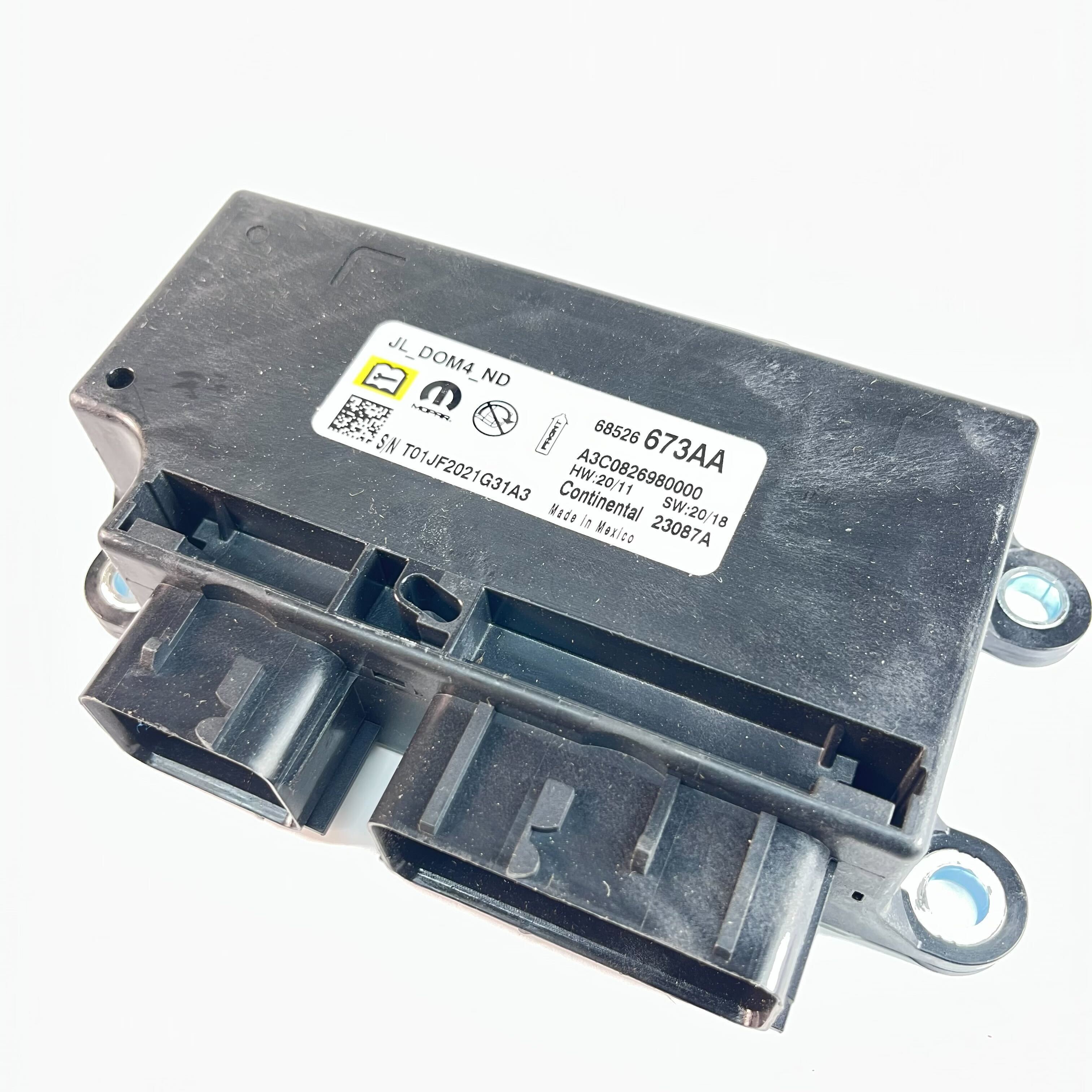 JEEP GLADIATOR SRS ORC ORM Occupant Control Module - Airbag Computer Control Module PART #68405962AC