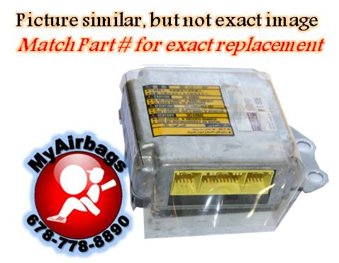 TOYOTA CAMRY SRS Airbag Computer Diagnostic Control Module Part #8917006070