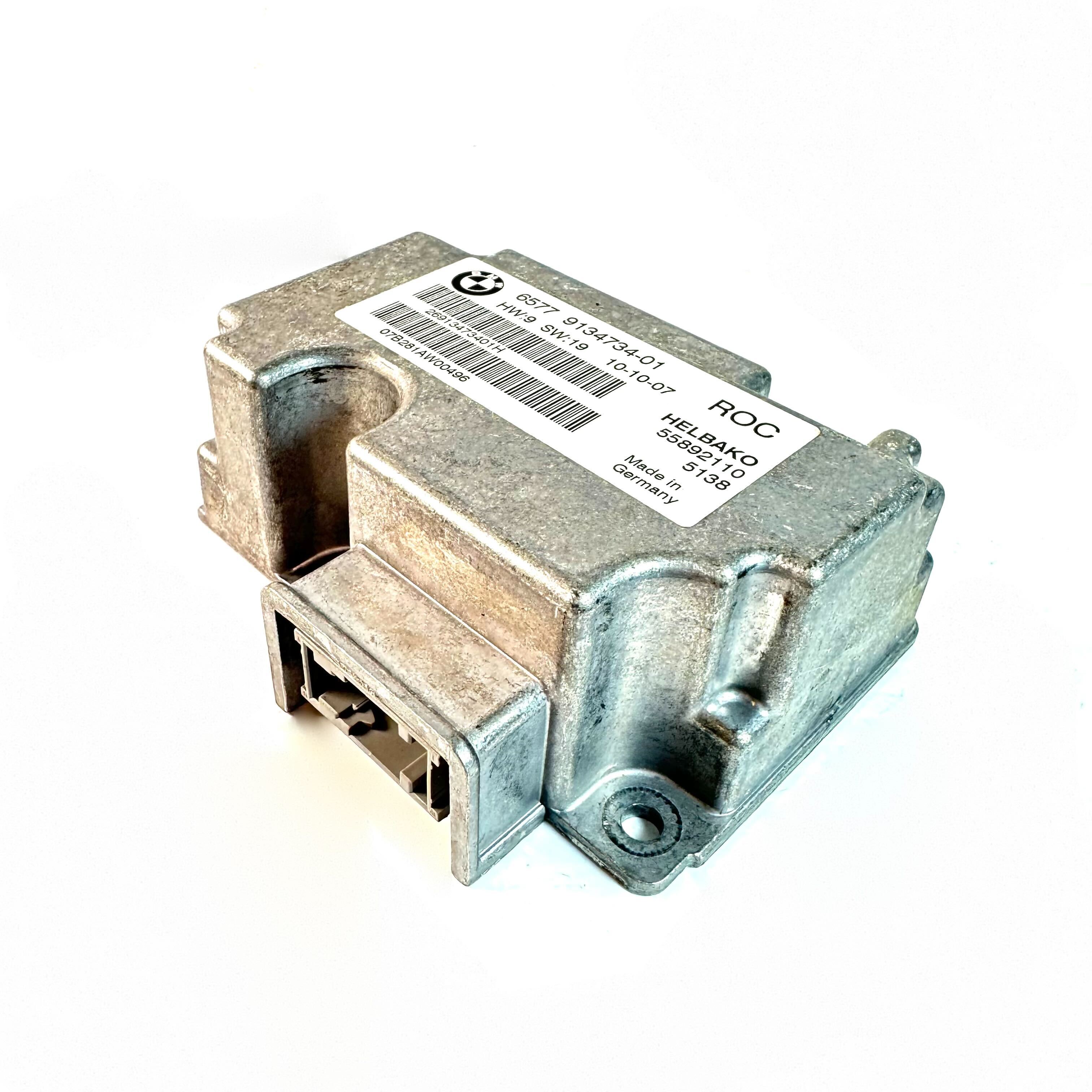 BMW 650 SRS (ACSM) Advanced Crash Safety Module - (MRS) Airbag Multiple ...