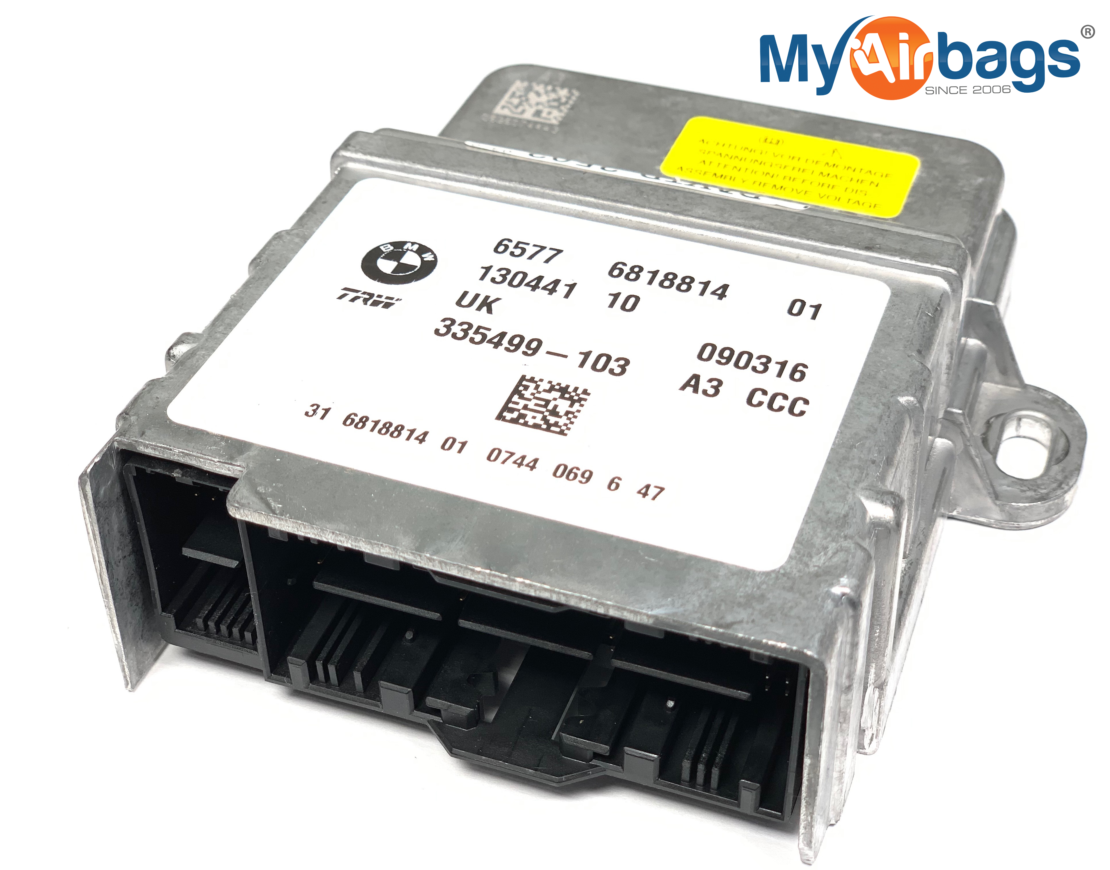 BMW F45 SRS (ACSM) Advanced Crash Safety Module - (MRS) Airbag Multiple ...