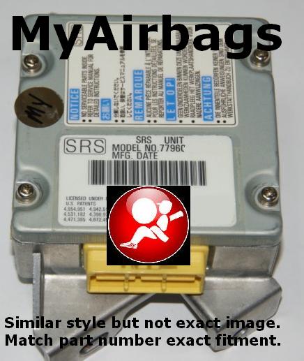 HONDA CIVIC SRS Airbag Computer Diagnostic Control Module PART #77960S04N81M2