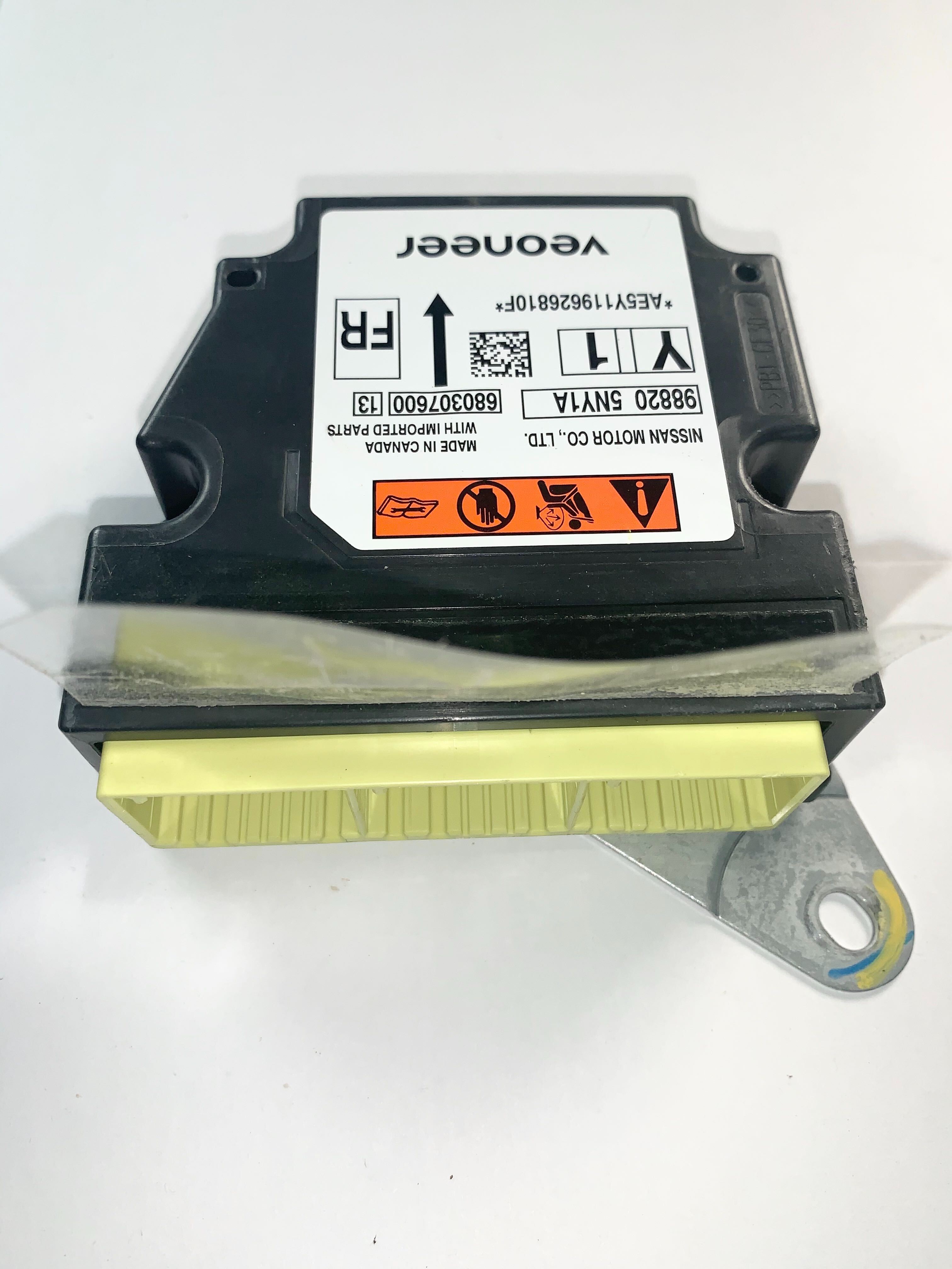 INFINITI QX50 SRS Airbag Computer Diagnostic Control Module PART
