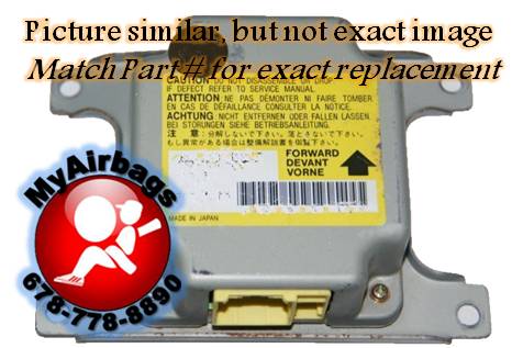 MITSUBISHI GALANT SRS Airbag Computer Diagnostic Control Module PART #MR502414DP