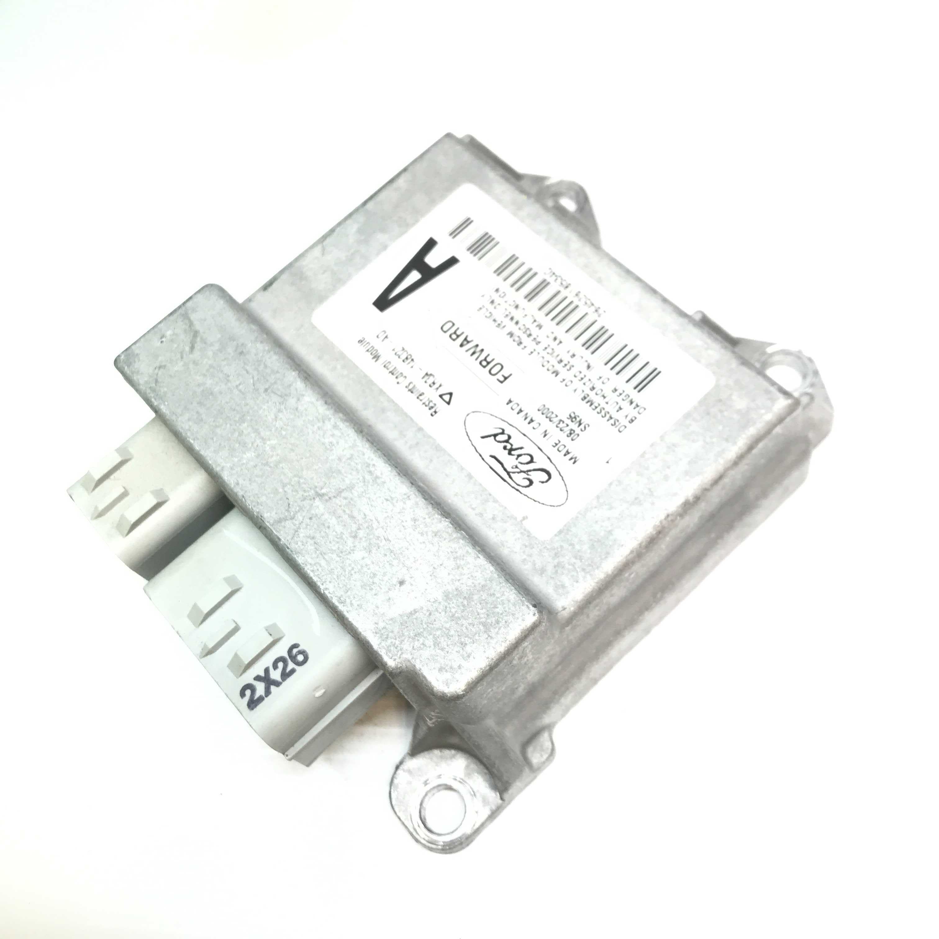 FORD MUSTANG SRS (RCM) Restraint Control Module - Airbag Computer Control Module PART #XR3A14B321AD