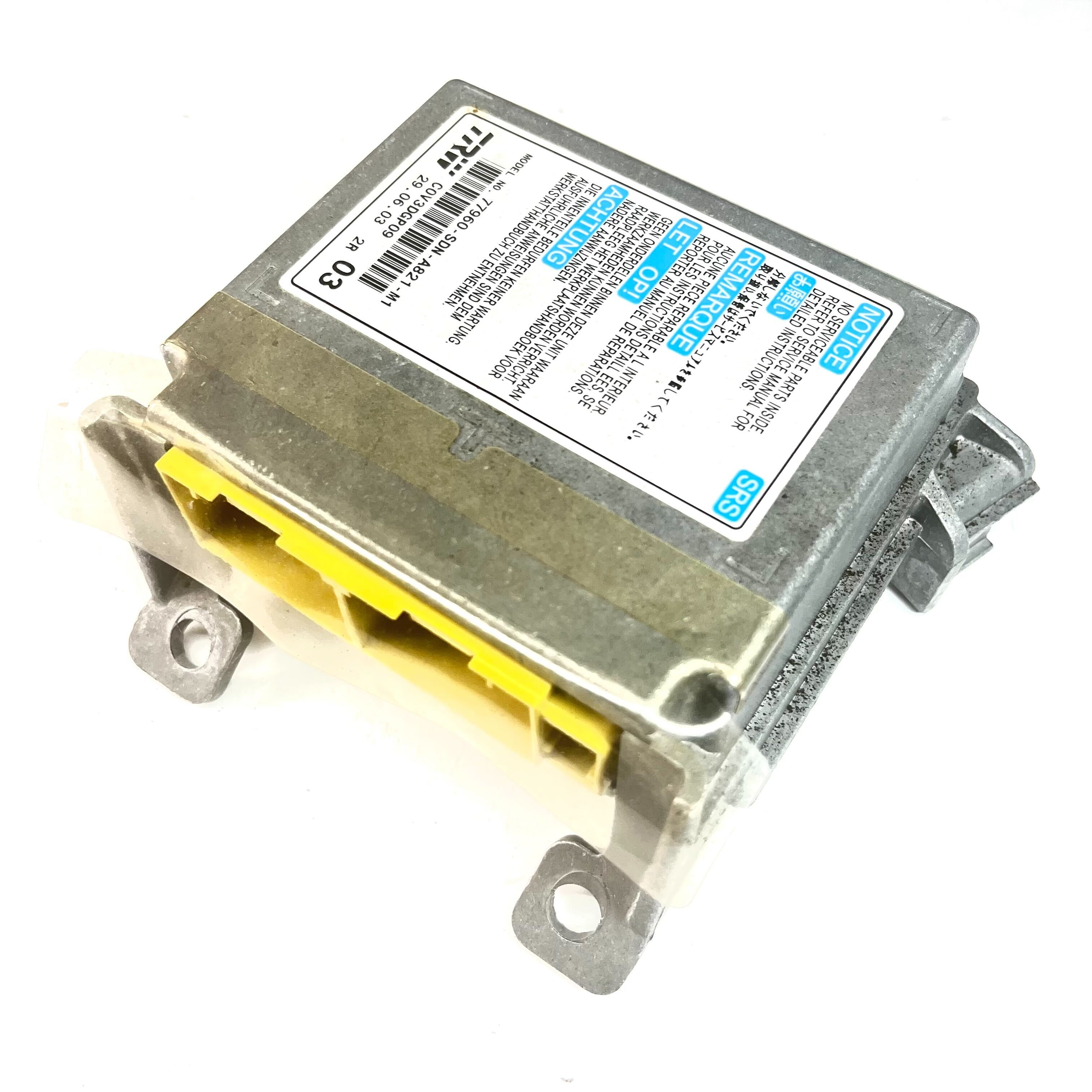 HONDA ACCORD SRS Airbag Computer Diagnostic Control Module Part ...