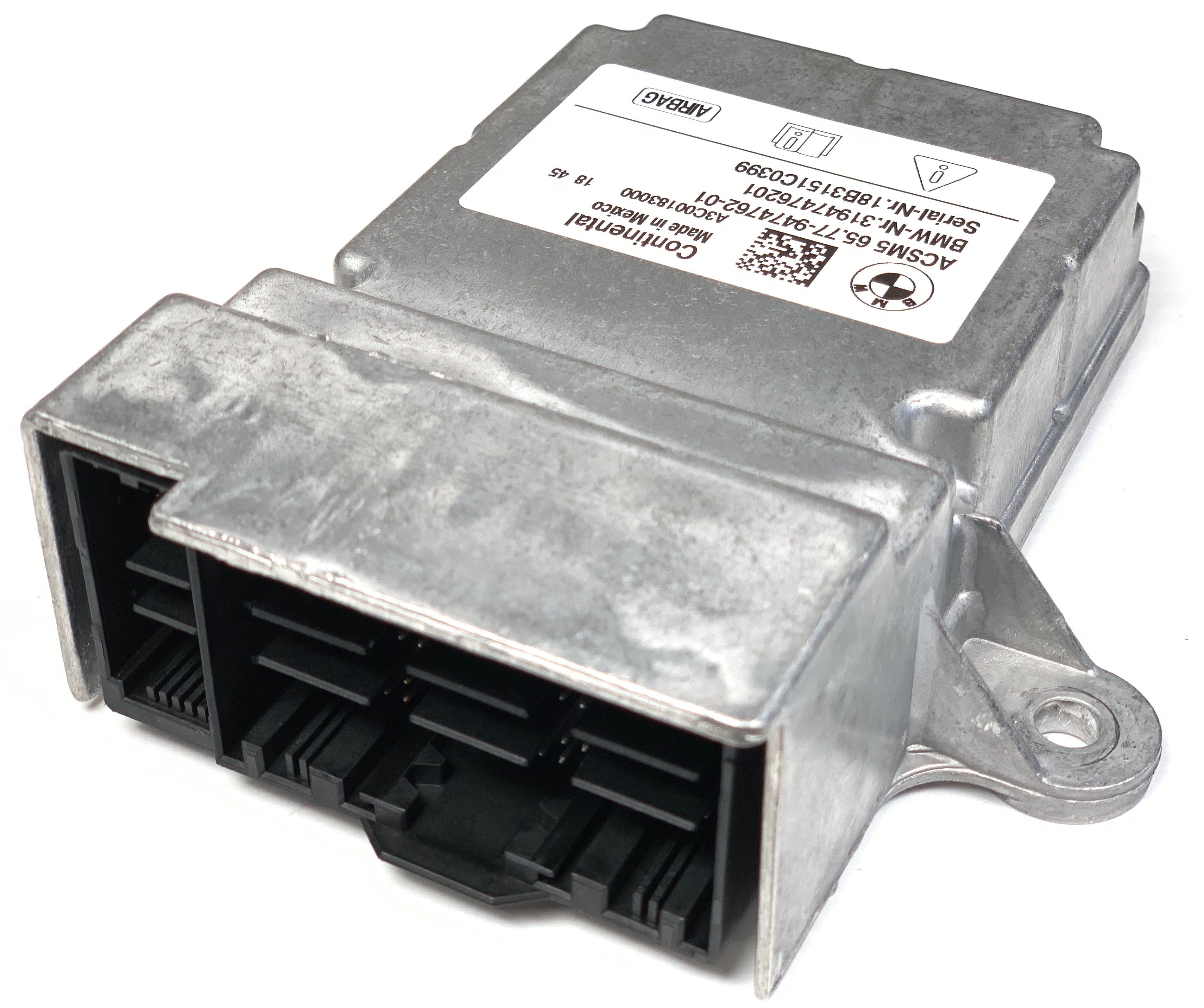 BMW X3 SRS (ACSM) Advanced Crash Safety Module (MRS) Airbag Multiple