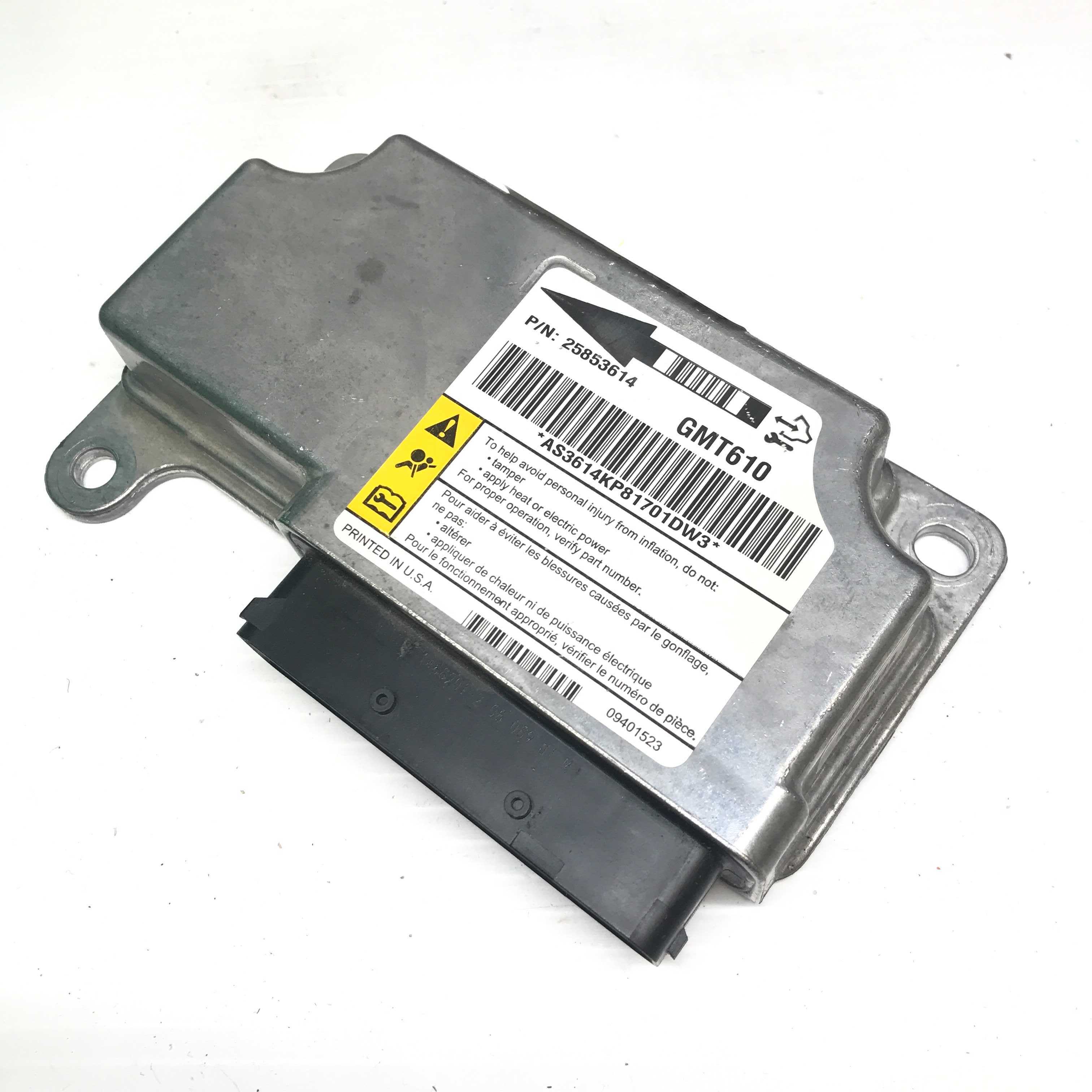 Chevrolet Airbag Control Module Reset – 25853614 Airbag Module Reset ...
