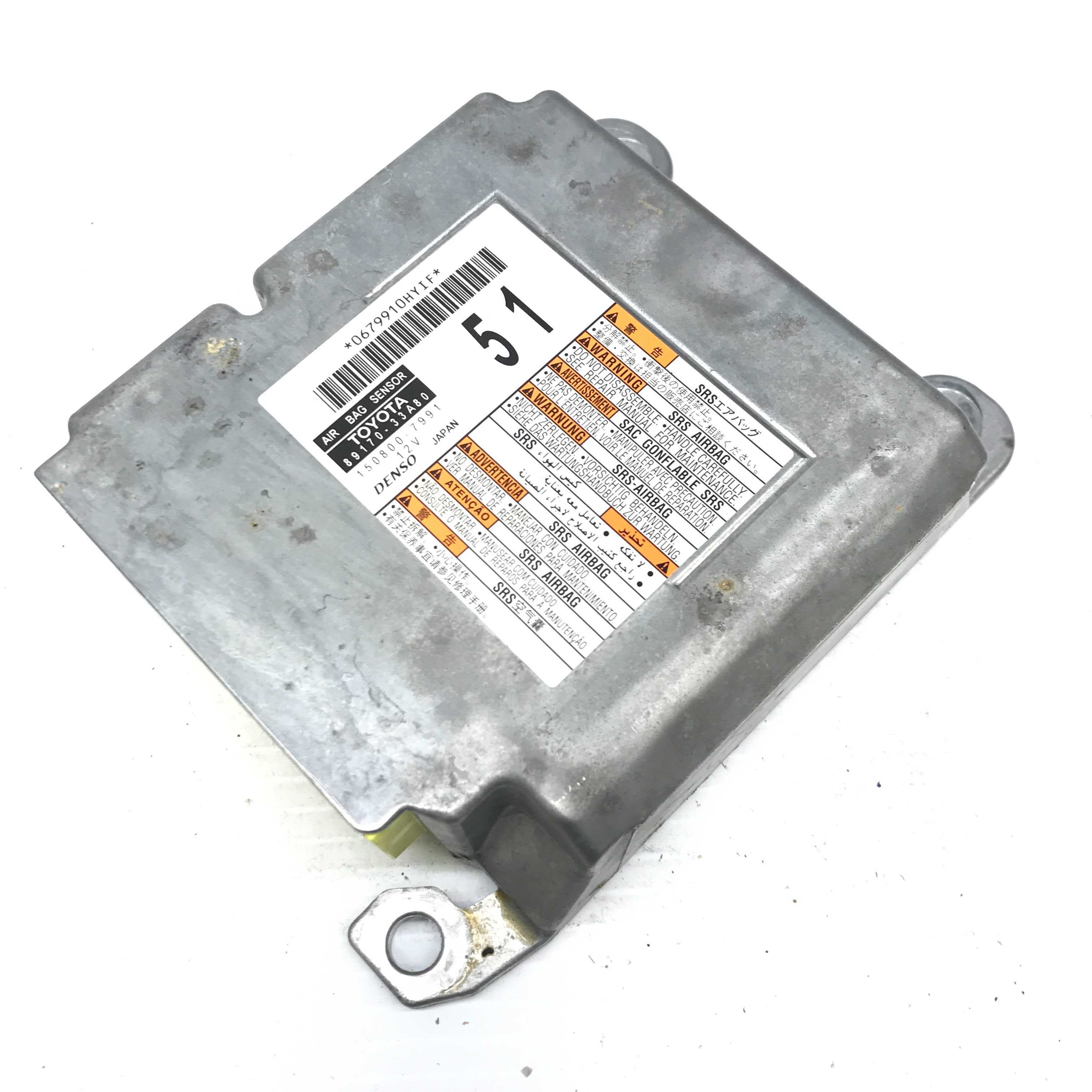 TOYOTA CAMRY SRS Airbag Computer Diagnostic Control Module PART #8917033A80