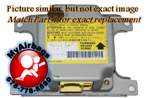 MITSUBISHI ECLIPSE SRS Airbag Computer Diagnostic Control Module Part #MR530104DPS