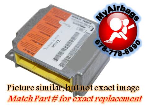 MERCEDES-BENZ 500 SRS Airbag Computer Diagnostic Occupant Control Module Part #1635422718