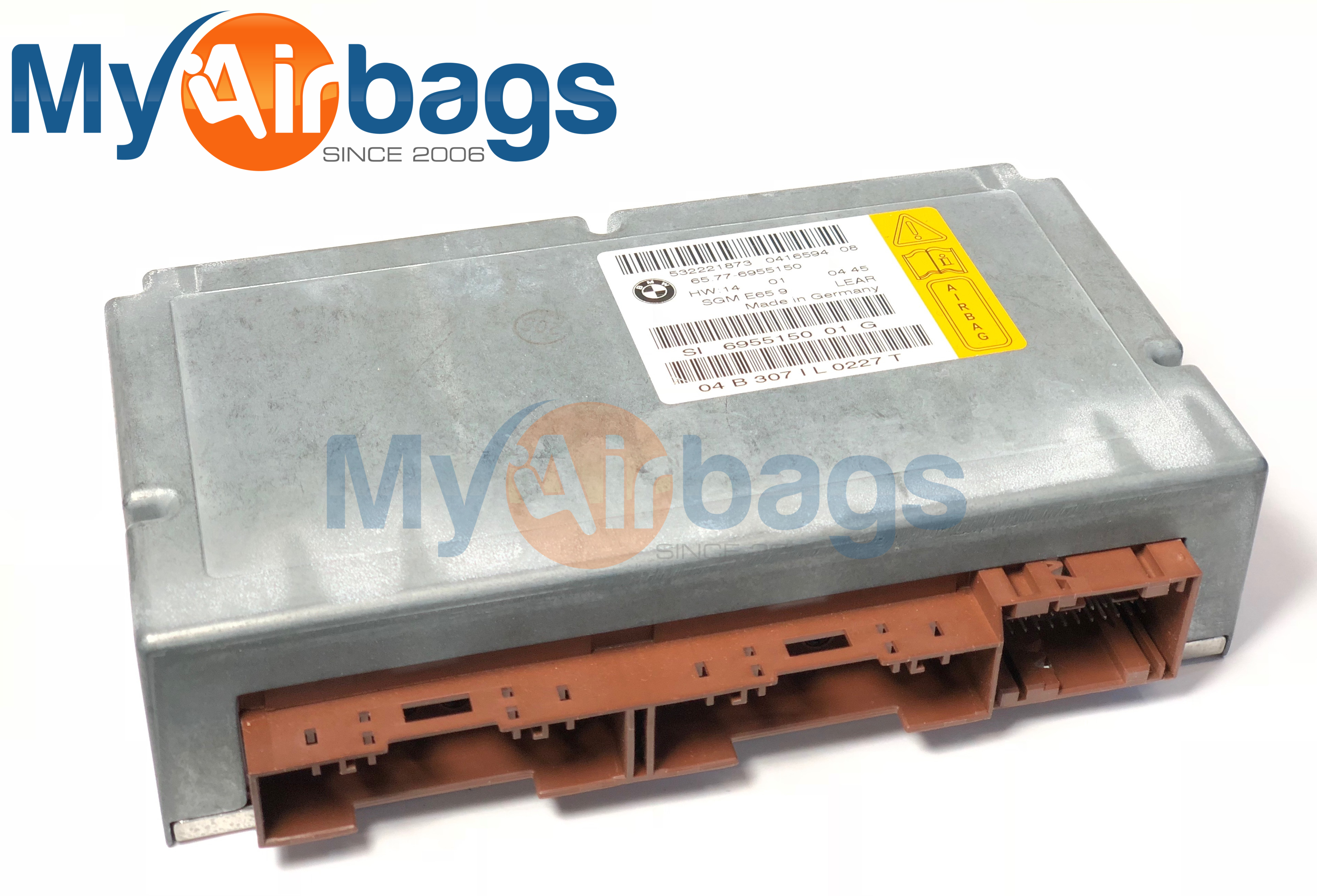 BMW 745 SRS (ACSM) Advanced Crash Safety Module - (MRS) Airbag Multiple Restraint System - Airbag Control Module PART #65776955150
