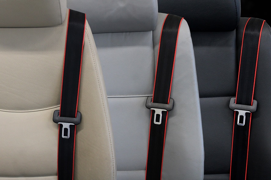 Red Edge - Custom Color Seat Belt Webbing Replacement - Color Code 70330