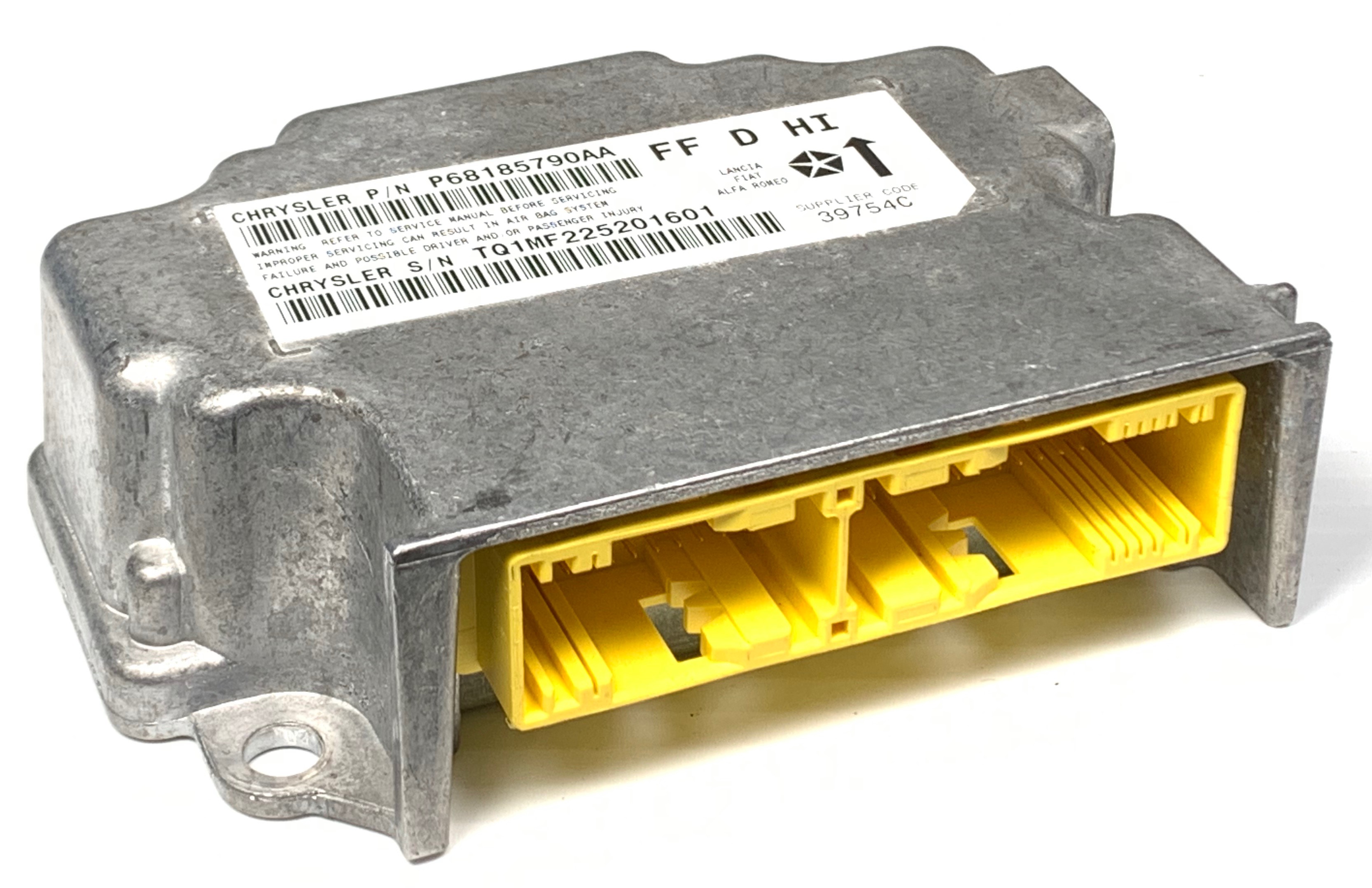 FIAT 500 SRS ORC ORM Occupant Control Module - Airbag Computer Control Module PART #P68185790AA