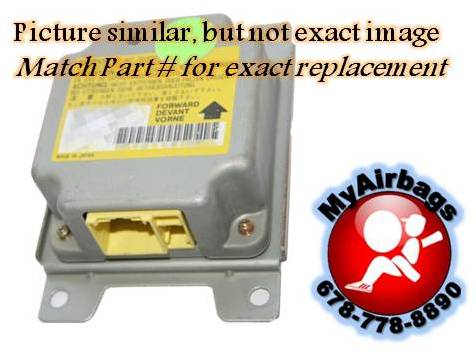 MITSUBISHI GALANT SRS Airbag Computer Diagnostic Control Module Part #MR252992