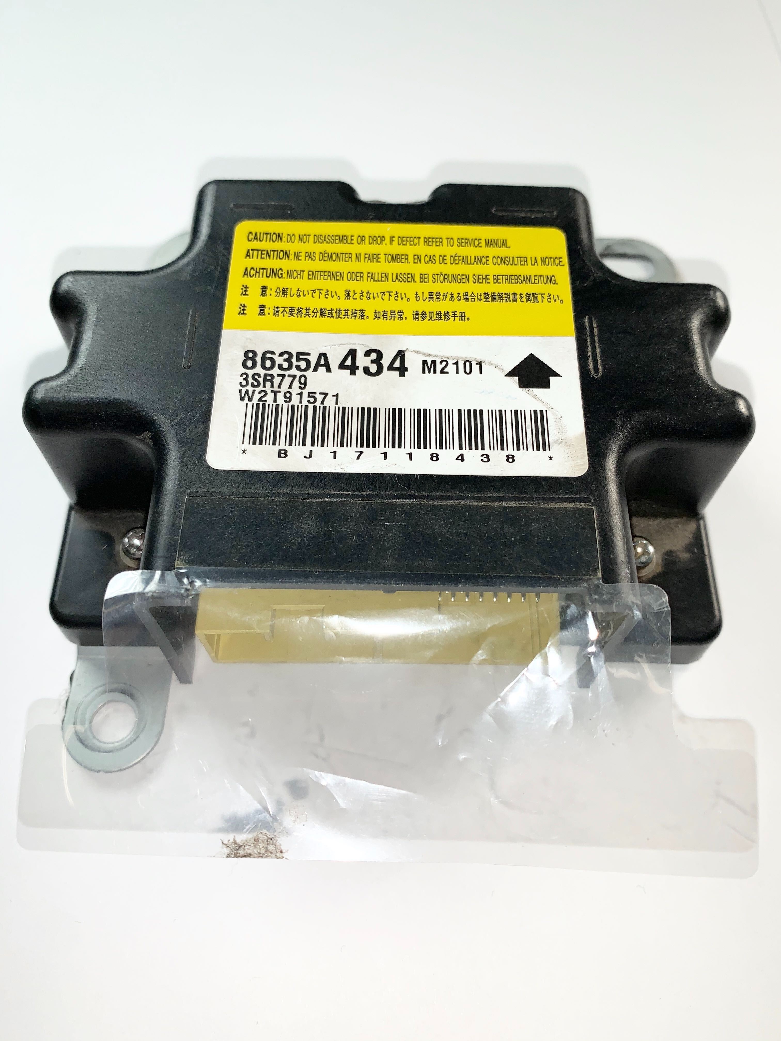 MITSUBISHI L200 SRS Airbag Computer Diagnostic Control Module PART #8635A434