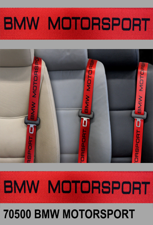 BMW Motorsport - Custom Color Seat Belt Webbing Replacement - Color Code 70500