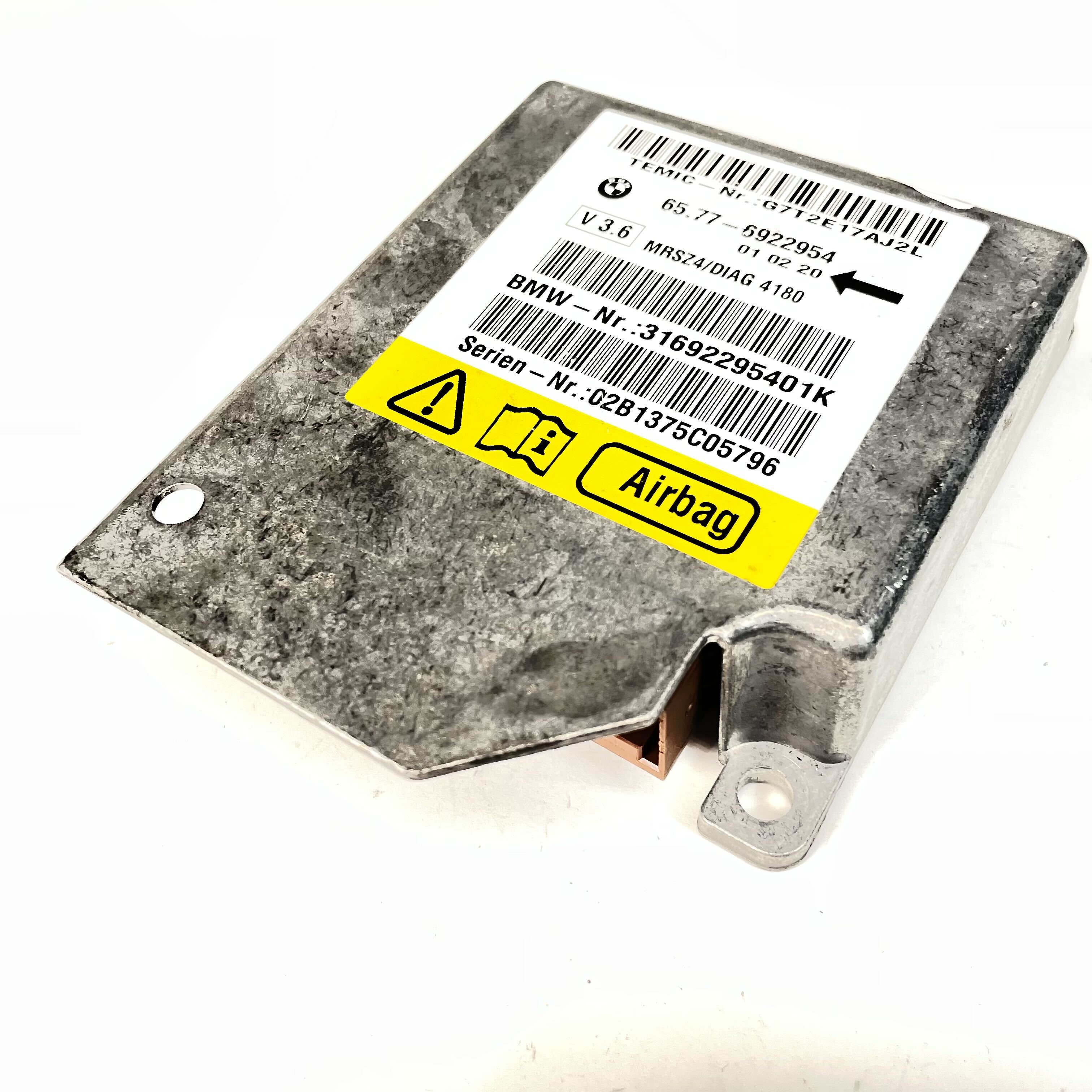 BMW Z3 SRS (ACSM) Advanced Crash Safety Module (MRS) Airbag Multiple