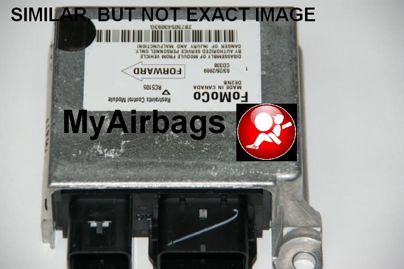 JAGUAR X-TYPE SRS (RCM) Restraint Control Module - Airbag Computer Control Module PART #1X4A14B321CG