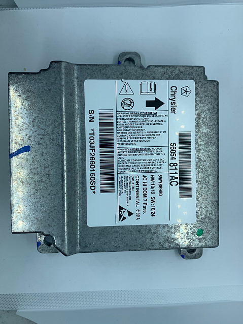 DODGE AVENGER SRS ORC ORM Occupant Control Module - Airbag Computer Control Module Part #56054811AC