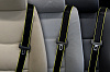 Yellow Edge - Custom Color Seat Belt Webbing Replacement - Color Code 70310
