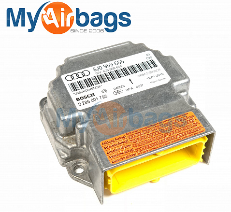 AUDI TT SRS Airbag Computer Diagnostic Control Module PART #8J0959655