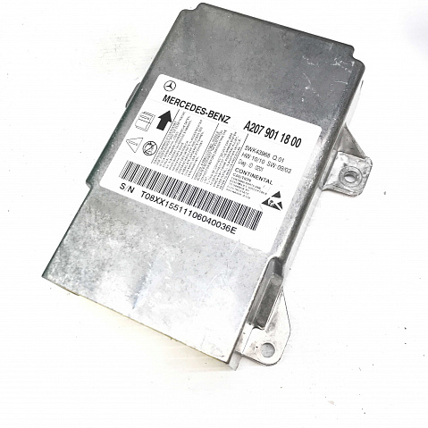 MERCEDES-BENZ C250 SRS Airbag Computer Diagnostic Occupant Control Module Part #A2079011800