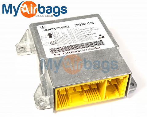 MERCEDES E250 SRS Airbag Computer Diagnostic Occupant Control Module PART #A2129011105