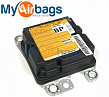NISSAN FRONTIER SRS Airbag Computer Diagnostic Control Module Part #988209BP0A