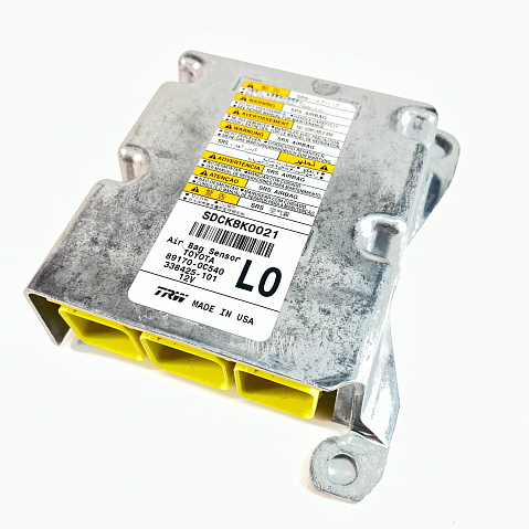 TOYOTA SEQUOIA SRS Airbag Computer Diagnostic Control Module Part #891700C540