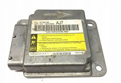 GMC ENVOY SRS SDM DERM Sensing Diagnostic Module - Airbag Computer Control Module Part #15199168