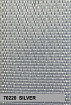 Silver - Custom Color Seat Belt Webbing Replacement - Color Code 70220