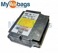 HYUNDAI ACCENT SRS Airbag Computer Diagnostic Control Module PART #959101R250