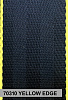 Yellow Edge - Custom Color Seat Belt Webbing Replacement - Color Code 70310