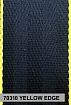 Yellow Edge - Custom Color Seat Belt Webbing Replacement - Color Code 70310