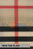 Tan Plaid - Custom Color Seat Belt Webbing Replacement - Color Code 70610