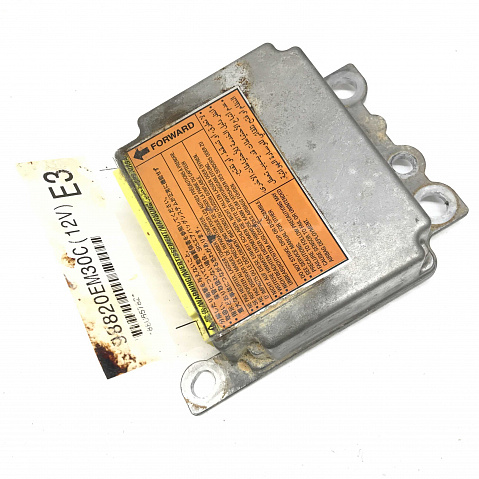 NISSAN VERSA SRS Airbag Computer Diagnostic Control Module Part #98820EM30C