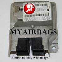 DODGE CARAVAN SRS ORC ORM Occupant Control Module - Airbag Computer Control Module PART #04727257AE