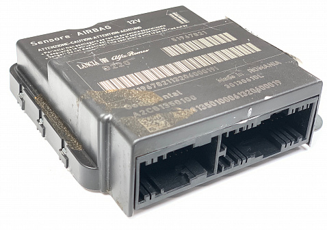 FIAT 500 SRS ORC ORM Occupant Control Module - Airbag Computer Control Module Part #51967821
