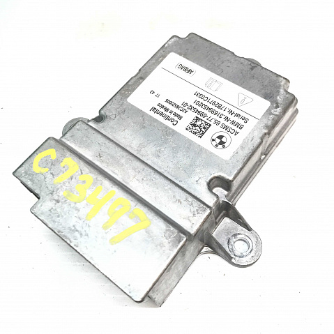 BMW 530 SRS (ACSM) Advanced Crash Safety Module - (MRS) Airbag Multiple Restraint System - Airbag Control Module Part #6577699453201