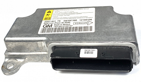 Chevrolet Airbag Control Module Reset – 20921851