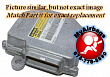 BUICK PARK AVENUE SRS SDM DERM Sensing Diagnostic Module - Airbag Computer Control Module Part #16235956