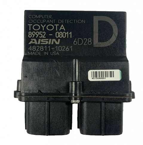 Toyota Passenger Occupant Weight Sensor