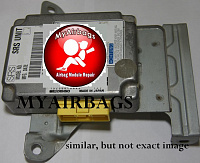 ACURA MDX SRS Airbag Computer Diagnostic Control Module PART #77960SZ5A910M1